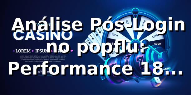 📊 Análise Pós-Login no popflu: Performance 18% Superior à Média do Mercado